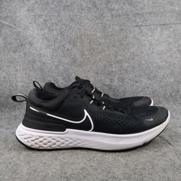 Nike Shoes Womens 11 React Infinity Run Sneakers Athletic Trainer Running Black - Picture 1 of 16